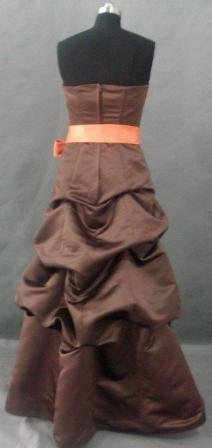 chocolate and pumpkin spice pickup dress